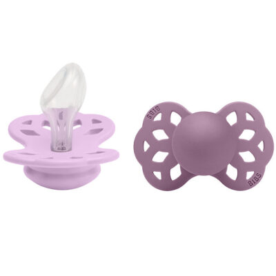 BIBS Infinity Sutter - 2-pak - Str. 2 - Anatomisk - Violet Sky/M