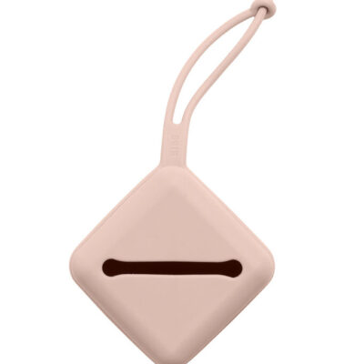 BIBS Sutteboks - Silikone - 7,5x5 cm - Blush