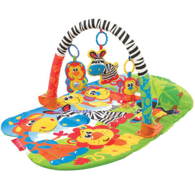 Playgro Aktivitetstæppe - 5-i-1 - Safari