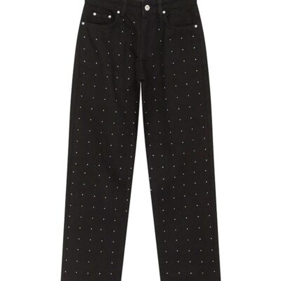 Grunt Jeans - Nadia Stone - Sort