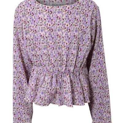 Hound Bluse - Plissé - Flower Print