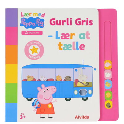 Alvilda Bog - Lær Med Gurli Gris - Lær At Tælle - Dansk
