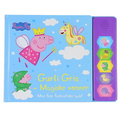 Alvilda Bog m. Lyd - Gurli Gris - Magiske Væsner - Dansk