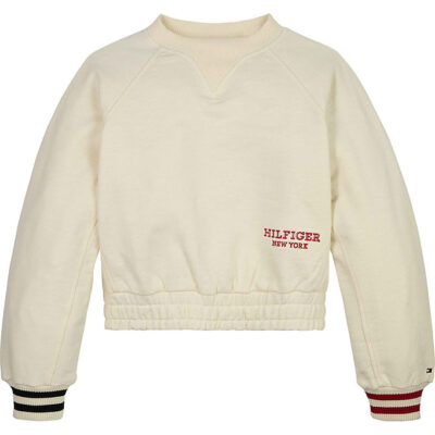 Tommy Hilfiger Sweatshirt - Monotype Logo Raglan - Calico