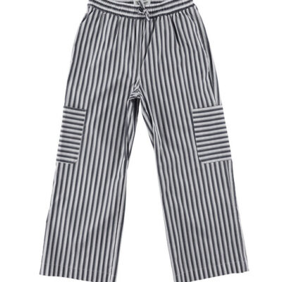 Sofie Schnoor Girls Bukser - Dark Grey Striped