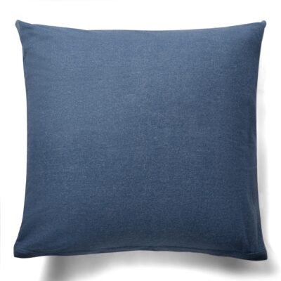 Pudebetræk 60x63 cm - Bomulds flonel - Blue Melange