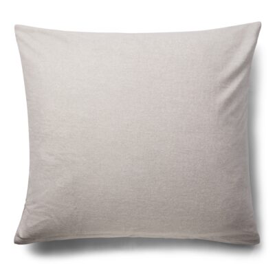 Pudebetræk 60x63 cm - Bomulds flonel - Grey Melange