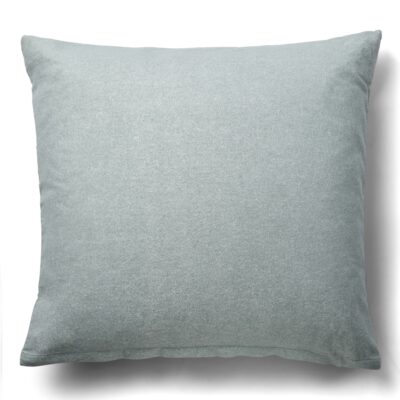 Pudebetræk 60x63 cm - Bomulds flonel - Green Melange