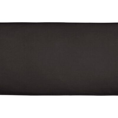 Pudebetræk 50x150 cm - Frøya - Sort stonewashed pudebetræk - 100% økologisk bomuld - Høie