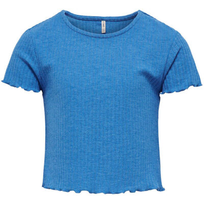 Kids Only T-shirt - KogNella - Rib - Noos - French Blue