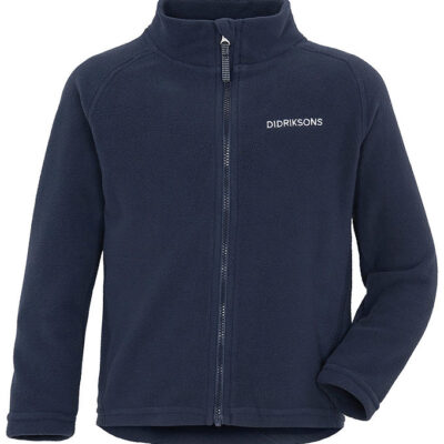 Didriksons Monte Fleecetrøje, Navy, 140