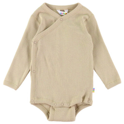 Joha Slå om Body l/æ - Rib - Beige