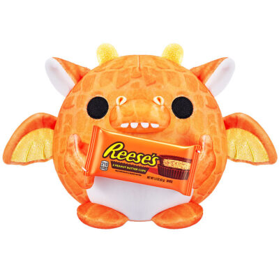 Snackles Bamse - 35 cm - Dragen Felix m. Reese's Peanut Butter C