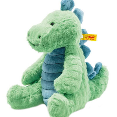 Steiff Bamse - 28 cm - Spott Stegosaurus - Green Petrol Sittin