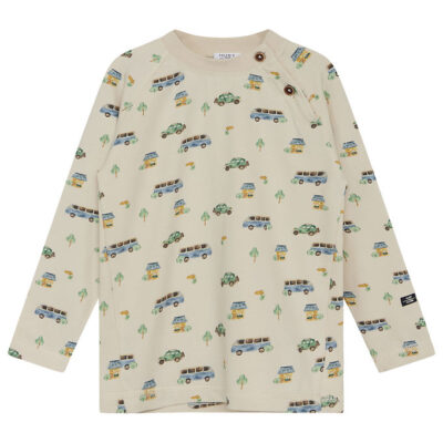 Hust and Claire Bluse - Allan - French Oak m. Biler