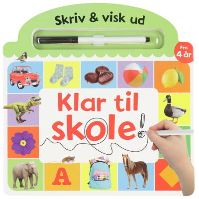 Alvilda Aktivitetsbog - Skriv Og Visk Ud - Klar Til Skole