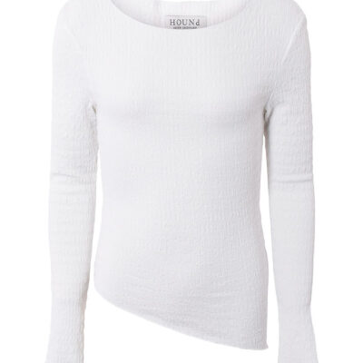 Hound Bluse - Asymmetric - Hvid