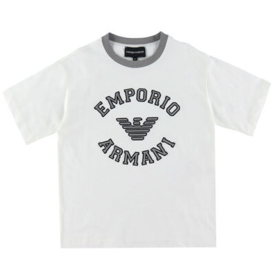 Emporio Armani T-shirt - Hvid/Grå