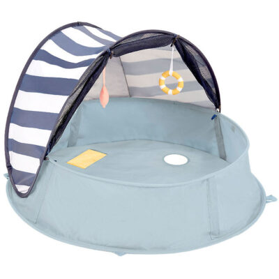 BabyMoov UV-Telt 3-i-1 med Insektnet, Blue/White