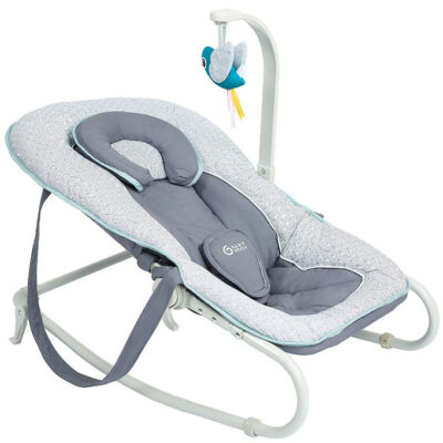 Babymoov Skråstol - Bubble - 63x40x48 cm - Graphik Blue