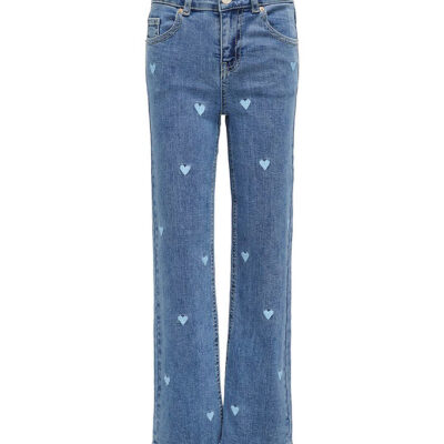 Kids Only Jeans - KogJuicy - Light Medium Blue Denim/Embr