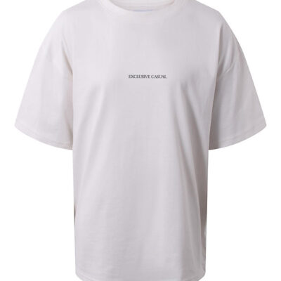 Hound T-shirt - Oversized - Bone White