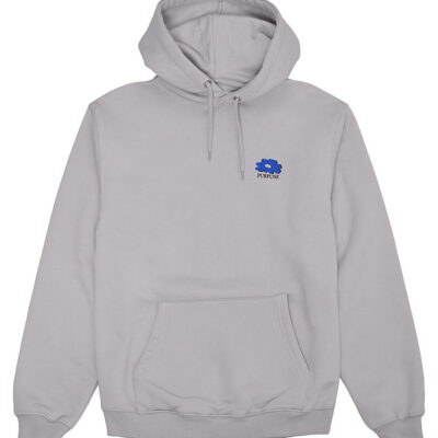 Hound Hættetrøje - Light Grey m. Print