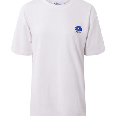 Hound T-shirt - Off White m. Print