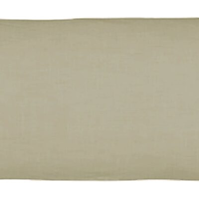 Pudebetræk 50x150 cm - Lys beige - 100% ekstra fin bomuld - Høie