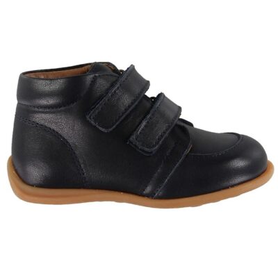 Bisgaard Begyndersko - Luca - Navy m. Velcro