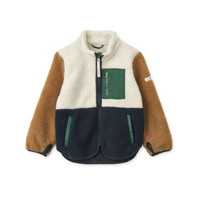 Liewood Nolan Fleecejakke - Classic Navy/Multi Mix