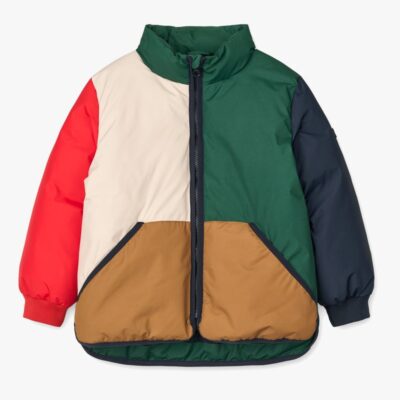 LIEWOOD Brantley Dynejakke, Apple Red Multi Mix, 128