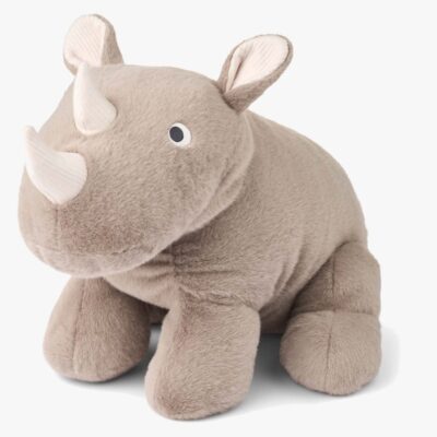 LIEWOOD Barnaby Næsehorn Bamse 30 cm, Stone Beige