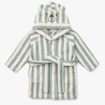 LIEWOOD Lily Badekåbe, Peppermint/Creme de la creme, 3-4 år