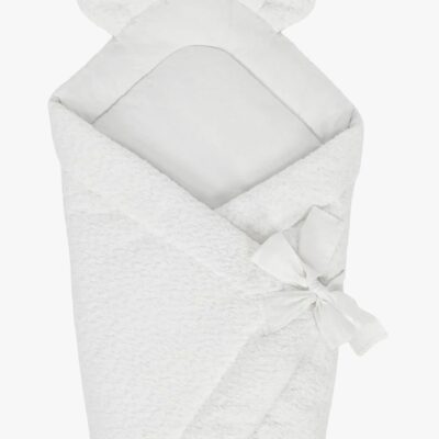MeowBaby Boucle Babysvøb, White