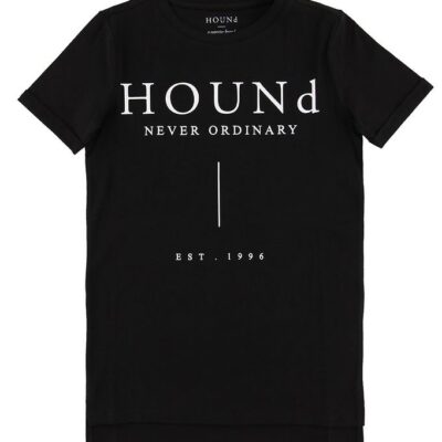 Hound T-shirt - Sort m. Logo