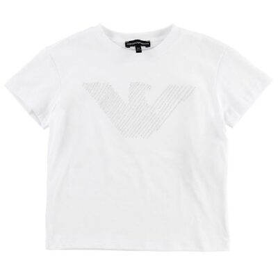 Emporio Armani T-shirt - Hvid m. Logo
