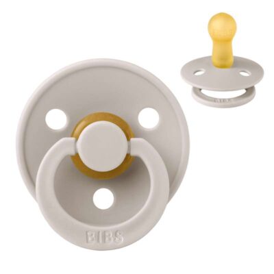 BIBS Rund Colour Sut - Str. 2 - Naturgummi - Mushroom