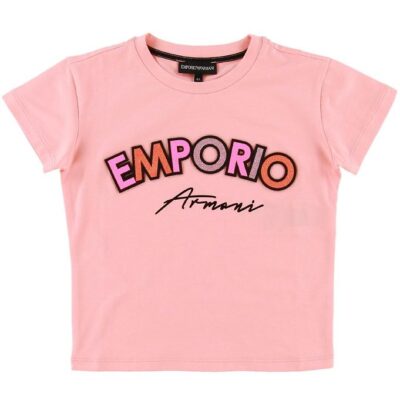 Emporio Armani T-shirt - Alba Juno m. Glimmer/Patches