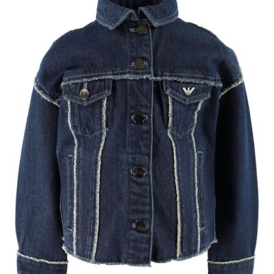 Emporio Armani Denimjakke - Mørk Denim