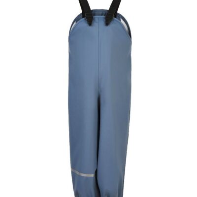 CeLaVi Regnbukser m. Seler - Recycled PU - China Blue
