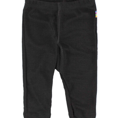 Joha Leggings - Uld/Silke - Sort
