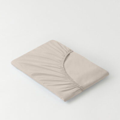 DAWN Faconlagen (160x200x35) - Ivory - 100% økologisk bomuld -