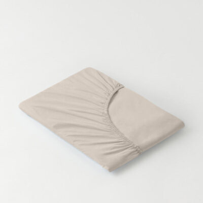 DAWN Faconlagen (90x200x35) - Ivory - 100% økologisk bomuld -