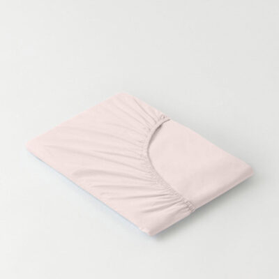 DAWN Faconlagen (90x200x35) - Soft Rose - 100% økologisk bomuld -