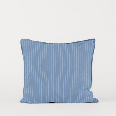 DAWN Pudebetræk (60x63) - Midnight Blue / Arctic Blue - 100% økologisk bomuld -