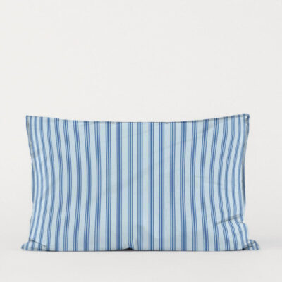 DAWN Pudebetræk (50x70) - Arctic Blue / Midnight Blue - 100% økologisk bomuld -