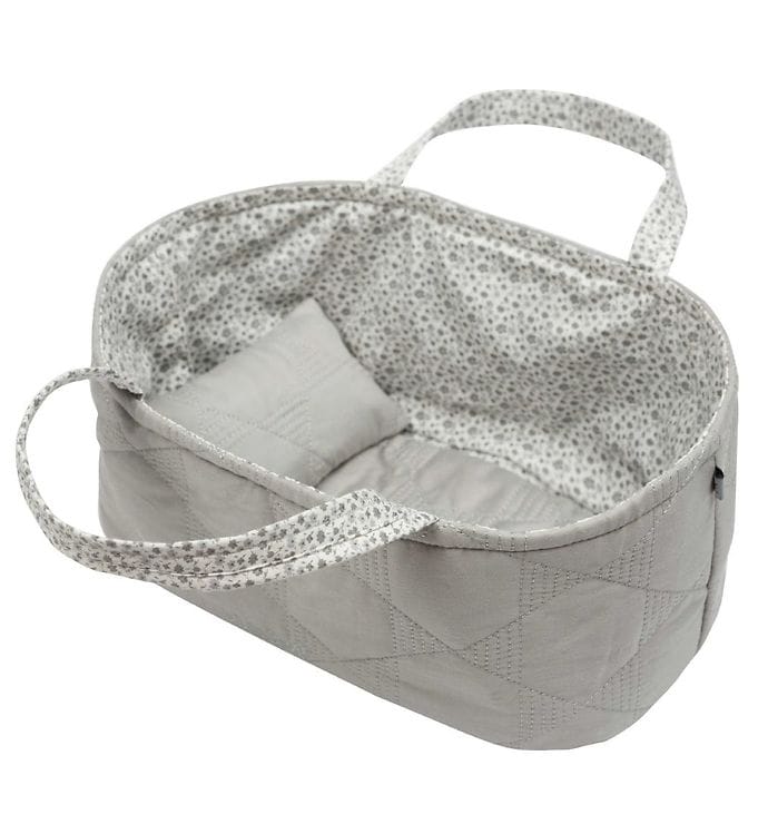 Smallstuff Dukkelift - Grey Quilted