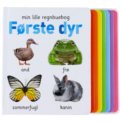 Min lille regnbuebog - Første dyr
