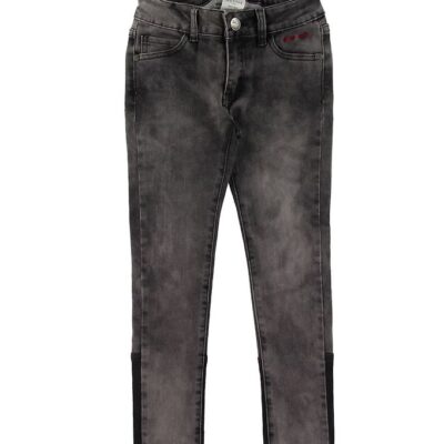 Hound Jeans - Paint - Ankle Fit - Black Used Denim